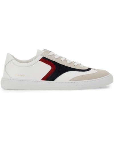 Paul Smith Trainer With Logo - White
