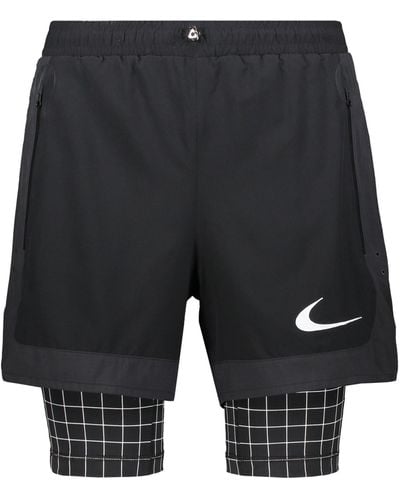 Off-White c/o Virgil Abloh Nike X Off Nylon Bermuda Shorts - Gray