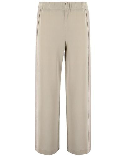 Le Tricot Perugia Trousers - Natural