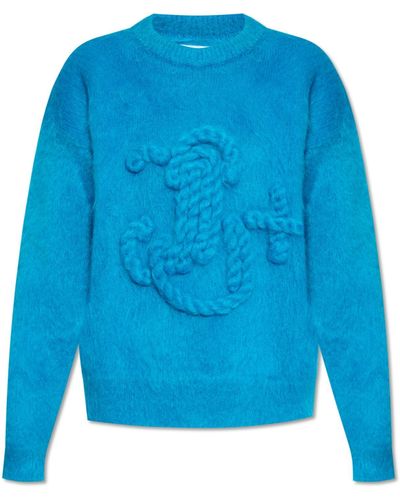Jil Sander Mohair Sweater - Blue