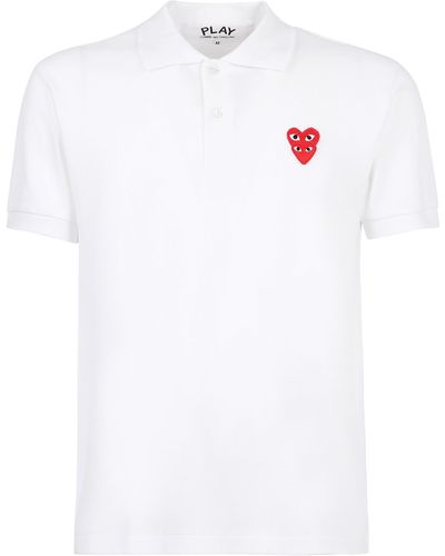 COMME DES GARÇONS PLAY T-shirts - White