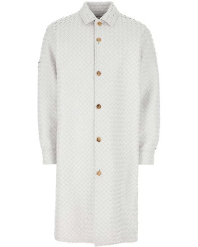 Bottega Veneta Cappotto - White