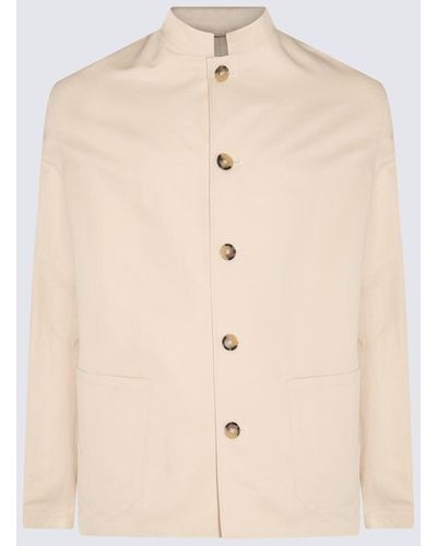 PT01 Cotton Casual Jacket - Natural