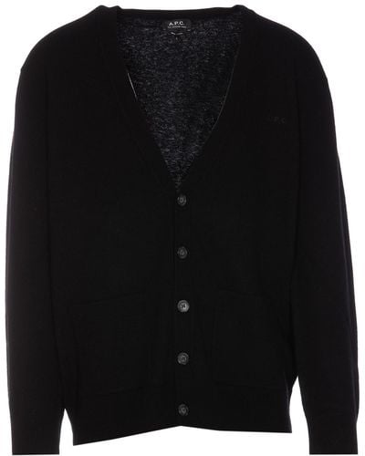 A.P.C. Jumpers - Black