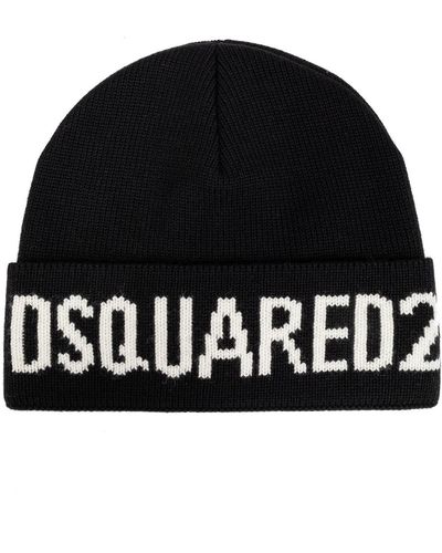 DSquared² Woollen Hat - Black