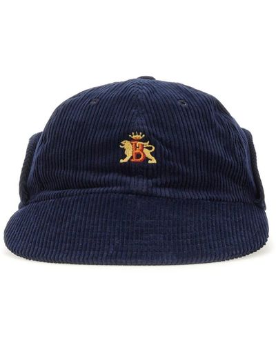 Baracuta Hat With Logo - Blue