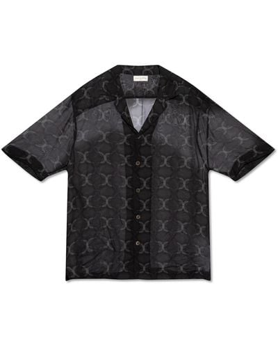 Dries Van Noten Patterned Shirt - Black