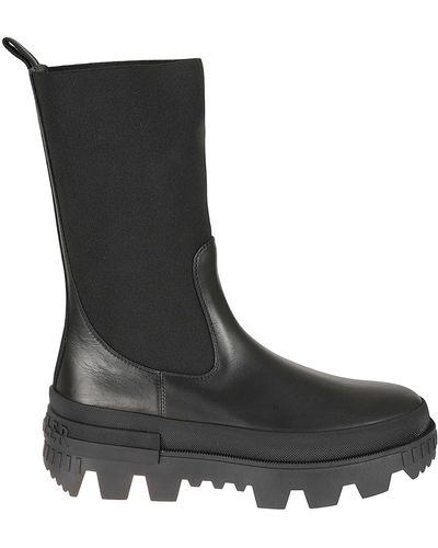 Moncler Neue Chelsea Boots - Black