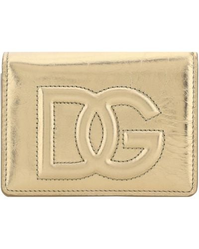 Dolce & Gabbana Wallets - Natural