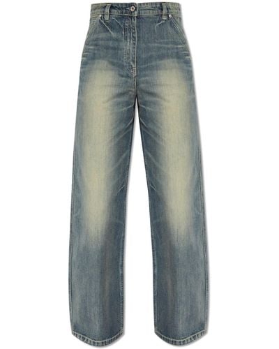 KENZO Jeans With Vintage Effect - Blue