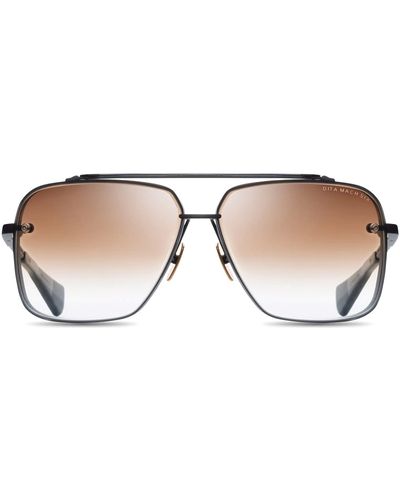 Dita Eyewear Mach-six - Black Iron / Black Rhodium Sunglasses