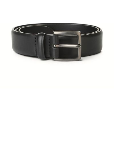 Orciani Monaco Leather Belt - Black