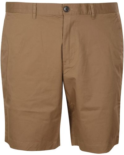 Michael Kors Rear Patched Plain Shorts - Brown