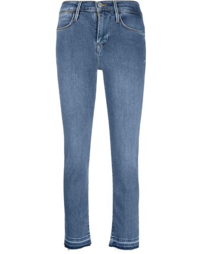 FRAME Straight Leg Jeans - Blue