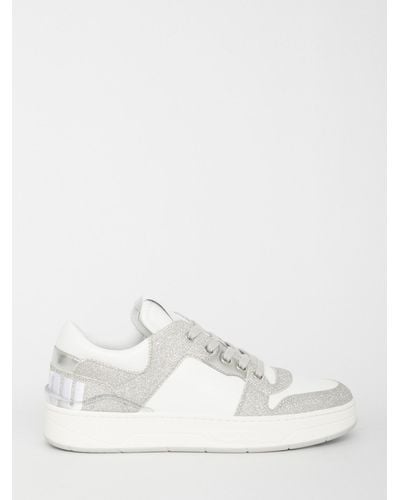 Jimmy Choo Florent Trainers - Natural