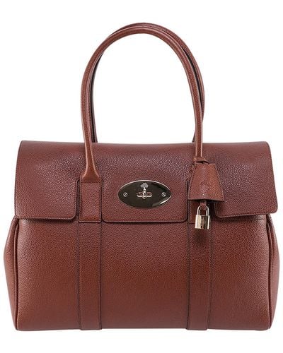 Mulberry Leather Handbags - Purple