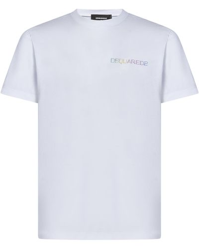DSquared² Palm Beach Cool Fit T-Shirt - White