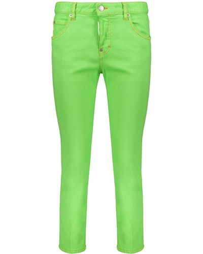 DSquared² Cool Girl 5-Pocket Jeans - Green