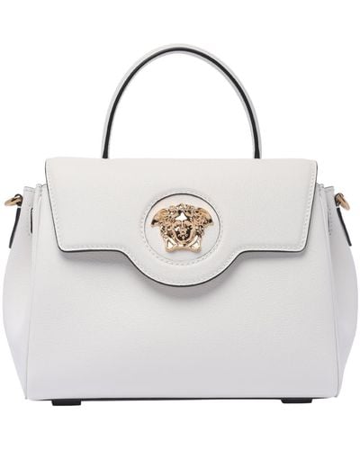 Versace La Medusa Handbag - White