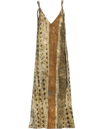 Uma Wang Aroma Dress - Metallic