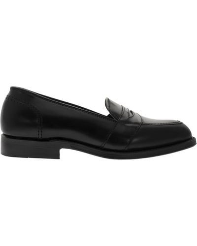 Alden 6845 - Classic Leather Loafer - Black