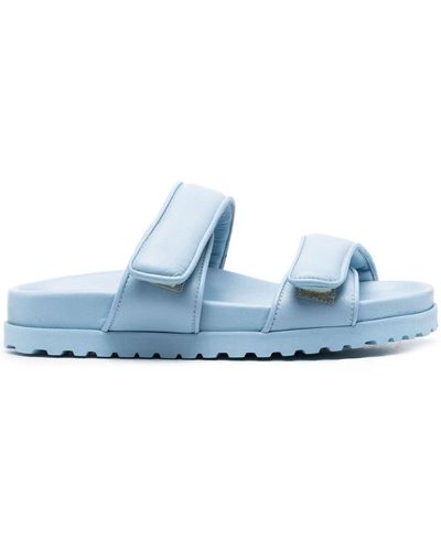 Gia Borghini Side Touch-strap Fastening Sandals - Blue