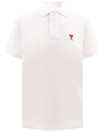 Ami Paris Polo Shirt - White