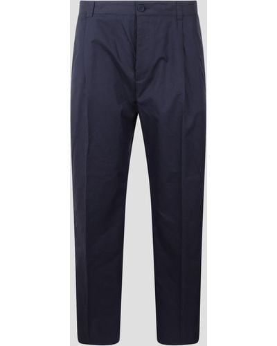 Dior Icons Pleated Trousers - Blue