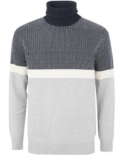 Barbour Bream Rollneck Sweater - Blue