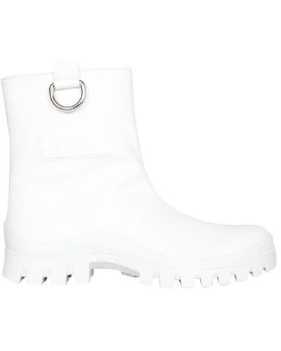 MSGM Rain Boots - White