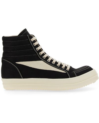 Rick Owens DRKSHDW Men Vintage High Trainers - Black