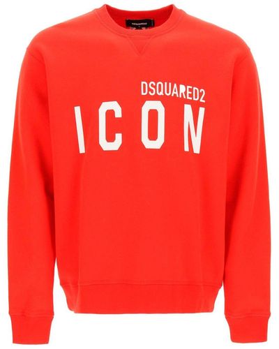 DSquared² Icon Logo Sweatshirt - Red