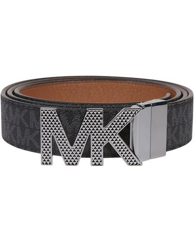 Michael Kors Reversible Belt - Gray