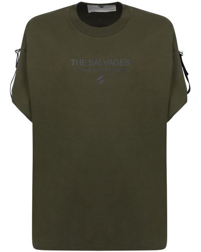 The Salvages From & Function D-Ring Military T-Shirt - Green