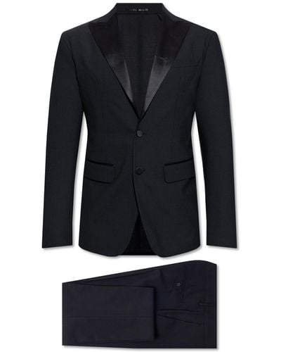 DSquared² Satin Suit - Black
