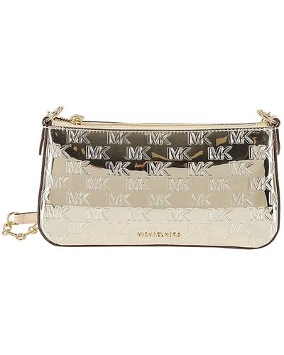 Empire Medium Patent Chain-Link Pochette