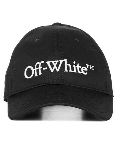 Off-White c/o Virgil Abloh Bookish Dril Baseball Cap - Black