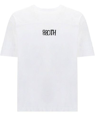 Givenchy 4g Logo Printed Crewneck T-shirt - White