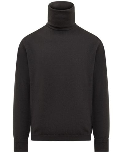 Zegna Turtleneck Sweater - Black