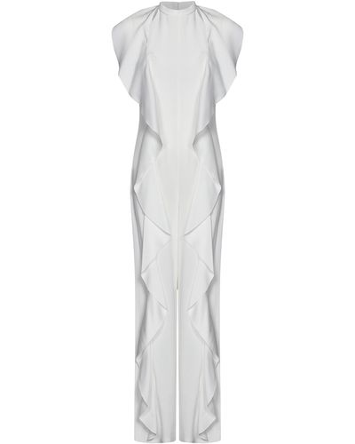 Alberta Ferretti Jumpsuit - White