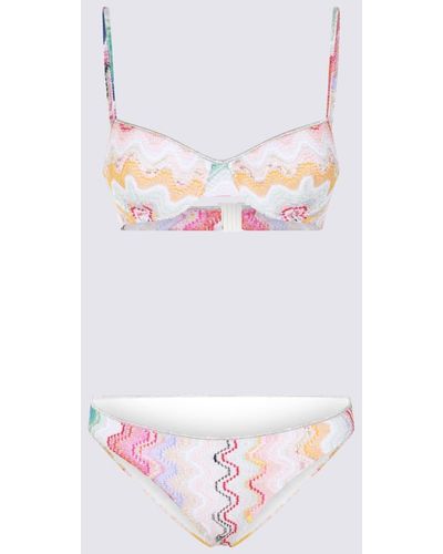 Missoni Multicolor Bikini Beachwear - Pink