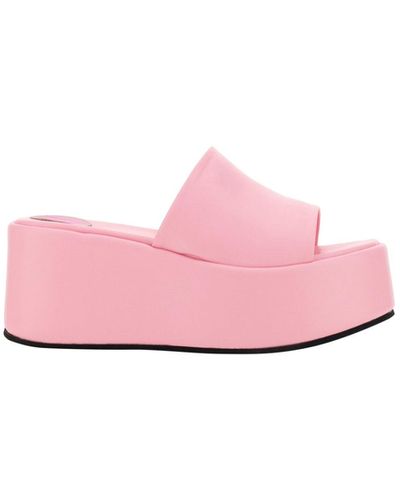 Bettina Vermillon Babeth Sandals - Pink