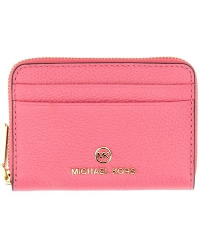 Michael Kors Jet Set Small Wallet - Pink