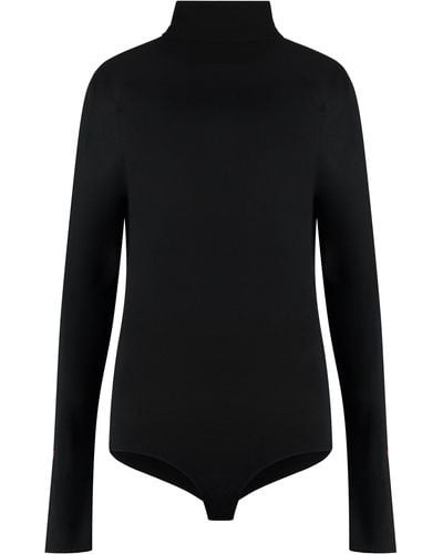 Victoria Beckham Knit Bodysuit - Black