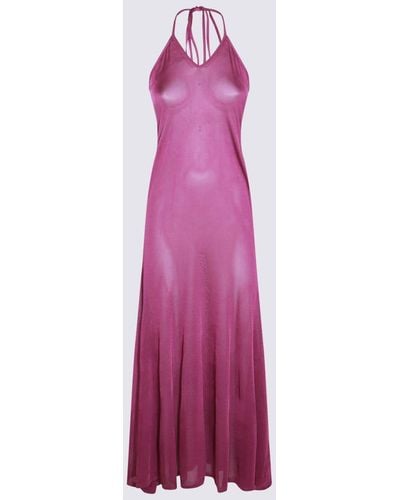 Tom Ford Fuxia Maxi Dress - Purple
