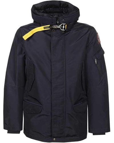 Parajumpers Right Hand Core Techno Fabric Padded Jacket - Blue