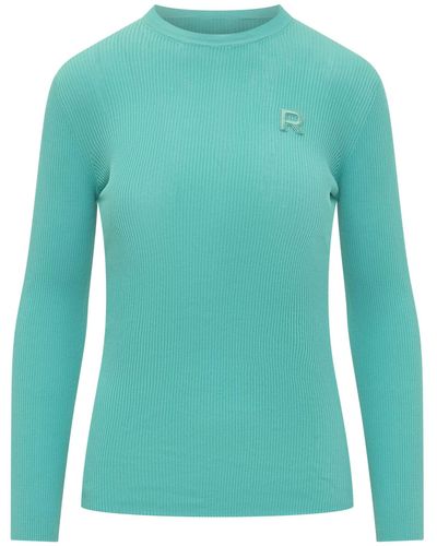 Rochas Crewneck Sweater - Green