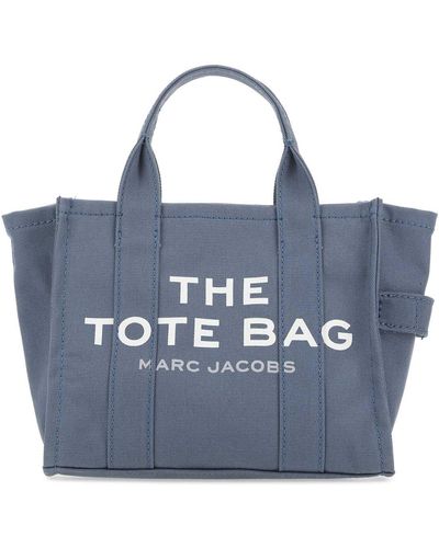 Marc Jacobs Air Force Canvas Mini The Tote Bag Handbag - Blue