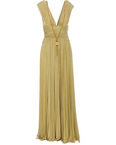 Elisabetta Franchi Carpet Dress - Yellow
