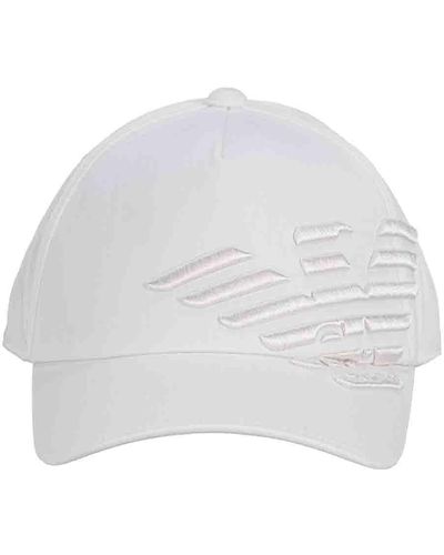 Emporio Armani Hats - White